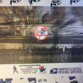New York Yankees Last Regular Season Game of the Millennium September 27, 1999 USPS First Day Cover Bronx [220]