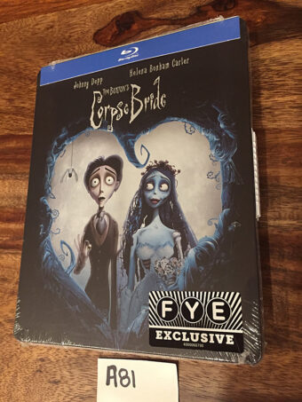 Tim Burton’s Corpse Bride Exclusive Steelbook Blu-ray Edition (2019) [A81]