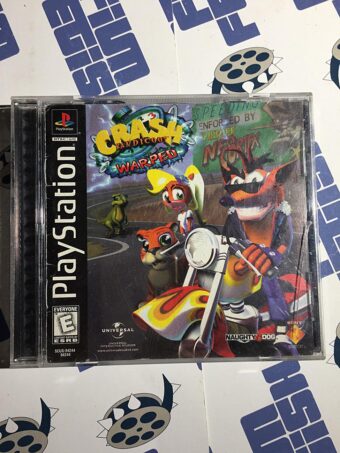 Crash Bandicoot Warped PlayStation PS1 with Manual