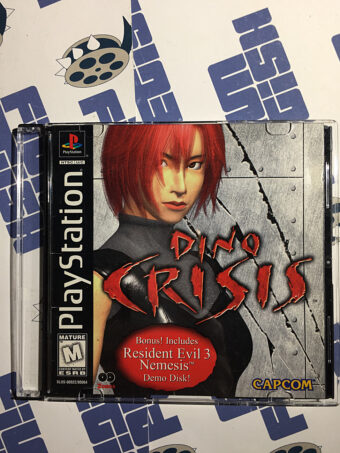 Capcom Dino Crisis PlayStation PS1 with Manual (1999)
