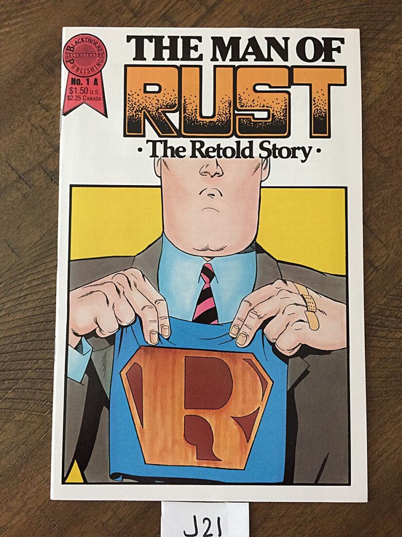 The Man of Rust: The Retold Story No. 1A  (November 1986) [J21]