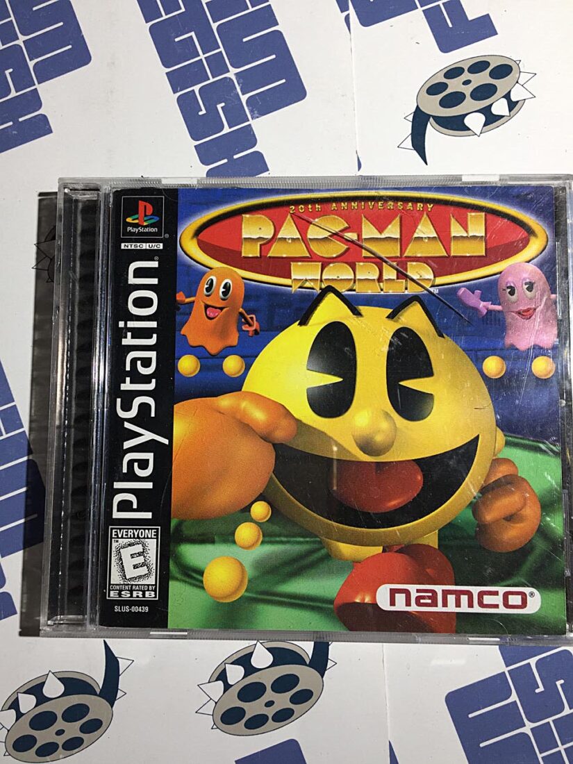 Pac-Man World 20th Anniversary PlayStation PS1 Namco (1999)