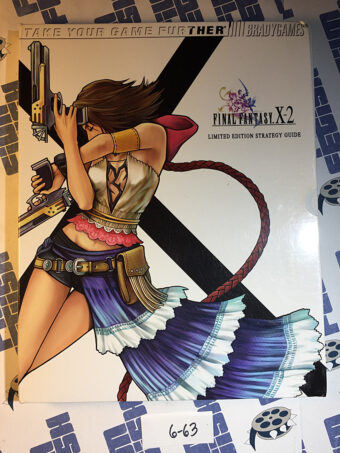 Final Fantasy X-2 Limited Edition Strategy Guide and Art Collection Rikku Cover (2003) [663]