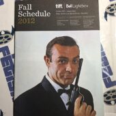 TIFF Bell Lightbox Toronto Canada Fall 2012 Schedule Guide – Designing 007: Fifty Years of James Bond Style Sean Connery Cover