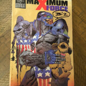 Maximum Force Comic Issue Number 1 Variant (2002) Signed by Cover Artist Simon Bisley [C31]