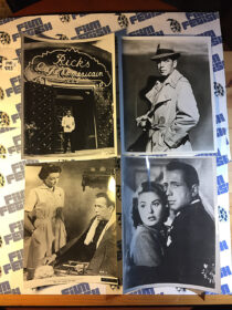 Lot of 8 Original Press Publicity Photos of Humphrey Bogart [PHO883]