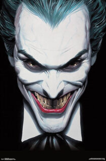 Joker Smiling Portrait 22 x 34 inch Comic Book Poster