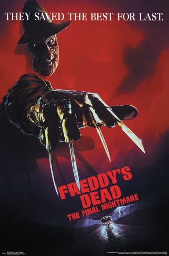 A Nightmare on Elm Street – Freddy’s Dead 22 x 34 inch Movie Poster