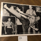 Bruce Lee 10 x 8 inch Original Publicity Photo Jeet Kune Do Club [C21]
