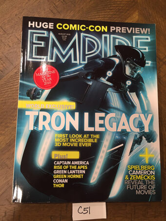 Empire Magazine San Diego Comic Con, Tron: Legacy Preview (August 2010) [C51]