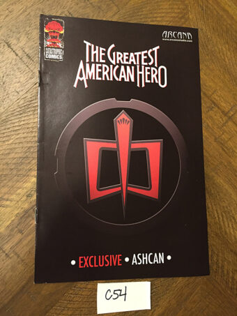 The Greatest American Hero Exclusive Ashcan Preview Comic (July 2008) [C54]