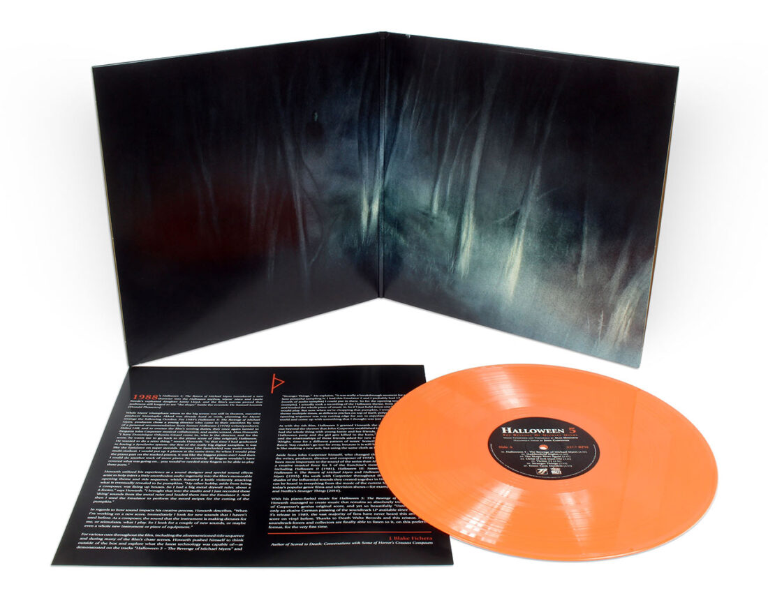 Halloween 5: The Revenge of Michael Myers Original Motion Picture Soundtrack Limited Vinyl Edition