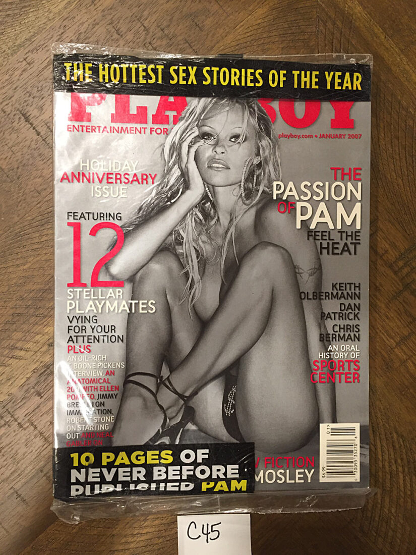 SEALED Playboy Magazine Holiday Anniversary Issue (January 2007) Pamela Anderson [C45]