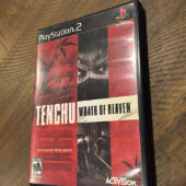 Tenchu: Wrath of Heaven with Manual (PS2, PlayStation 2, 2003) Activision [B57]