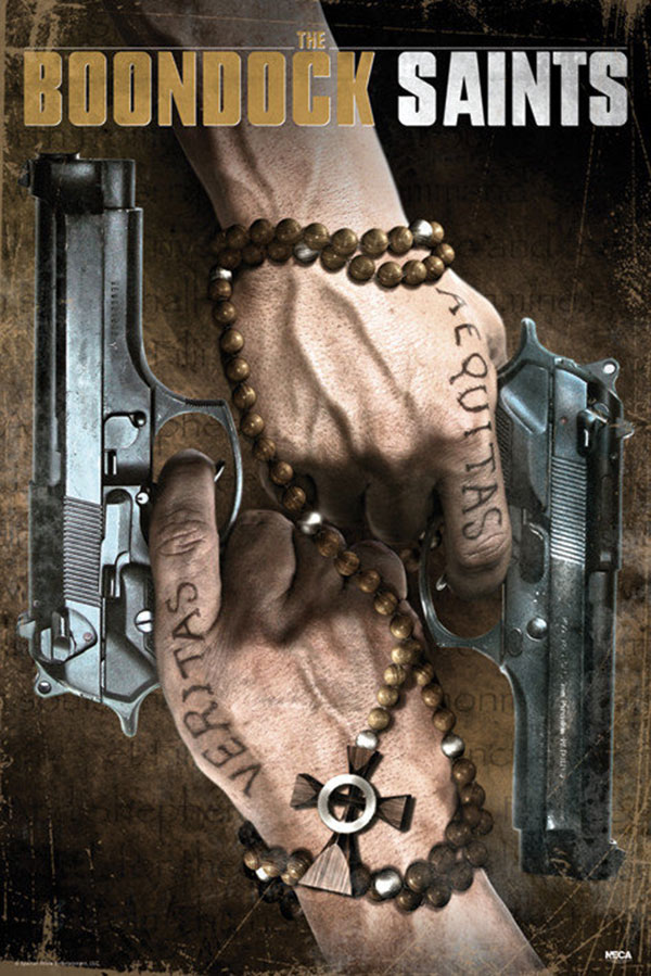 The Boondock Saints Guns Duel 24 x 36 Movie Poster