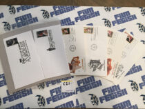 Set of 18 Black History Culture US Postage Stamp First Day Cover Cancelled Envelops [C21]