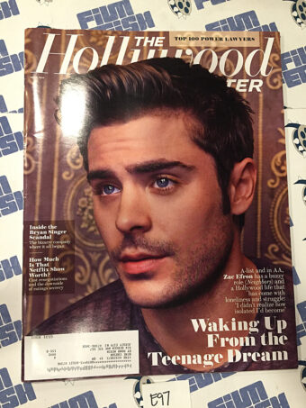 The Hollywood Reporter Batman 75th Anniversary Special Article Zac Efron Cover (May 9, 2014) [E97]