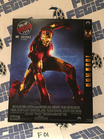 Marvel’s Iron Man Lenticular Case Slipcover Limited Edition Convention Exclusive (2009) [F01]