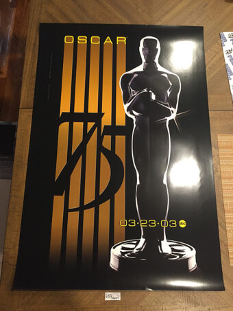 75th Annual Academy Awards 27 x 40 inch Official Poster (2003) [D59]