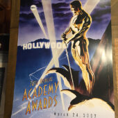 74th Annual Academy Awards 26 x 39 inch Official Poster Painted by Comic Artist Alex Ross (2002) [D58]