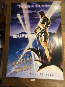 74th Annual Academy Awards 26 x 39 inch Official Poster Painted by Comic Artist Alex Ross (2002) [D58]