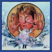 Back to the Future 35th Anniversary Original Soundtrack Silver Vinyl Edition