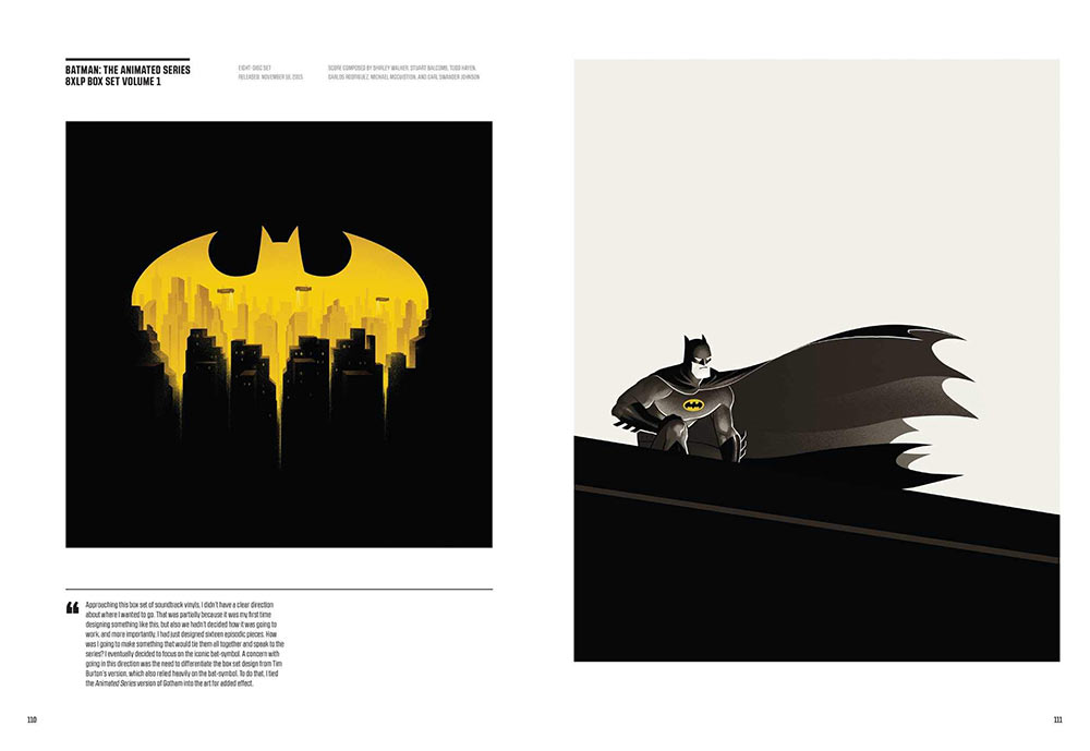 Batman: The Animated Series The Phantom City Creative Collection Art Book Hardcover Edition
