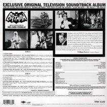 Batman Classic Television Series Exclusive Original Television Soundtrack Album Limited Vinyl Edition