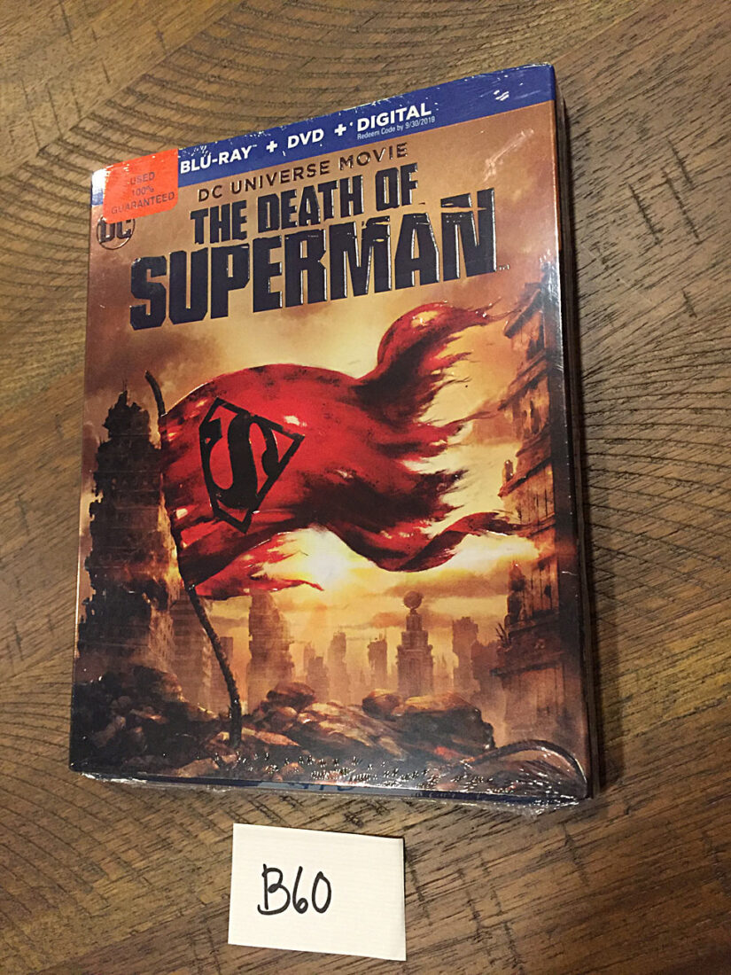 The Death of Superman DC Universe Animated Movie Blu-ray + DVD + Digital  with Slipcover [B60]  | Film Fetish and the Crush  Collectibles Shop