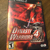 Dynasty Warriors 4 PlayStation 2 PS2 with Manual [B51]