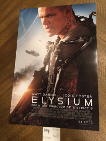 Elysium 11×17 inch Original Promotional Movie Poster (2013) Matt Damon [D94]