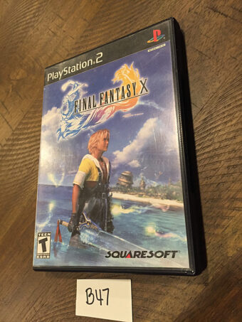 Final Fantasy X PlayStation 2 PS2 with Manual Square Enix [B47]