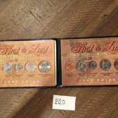 The American Historic Society First & Last Coins of the Millennium Set + Certificate of Authenticity 1999-2000 [B20]
