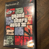 Grand Theft Auto III Sony PlayStation 2 Video Game with Manual (2003) [B53]