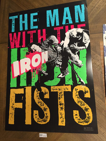 The Man With the Iron Fists 24 x 35 inch Limited Edition Exclusive Promotional Movie Poster (2012) RZA [D52]