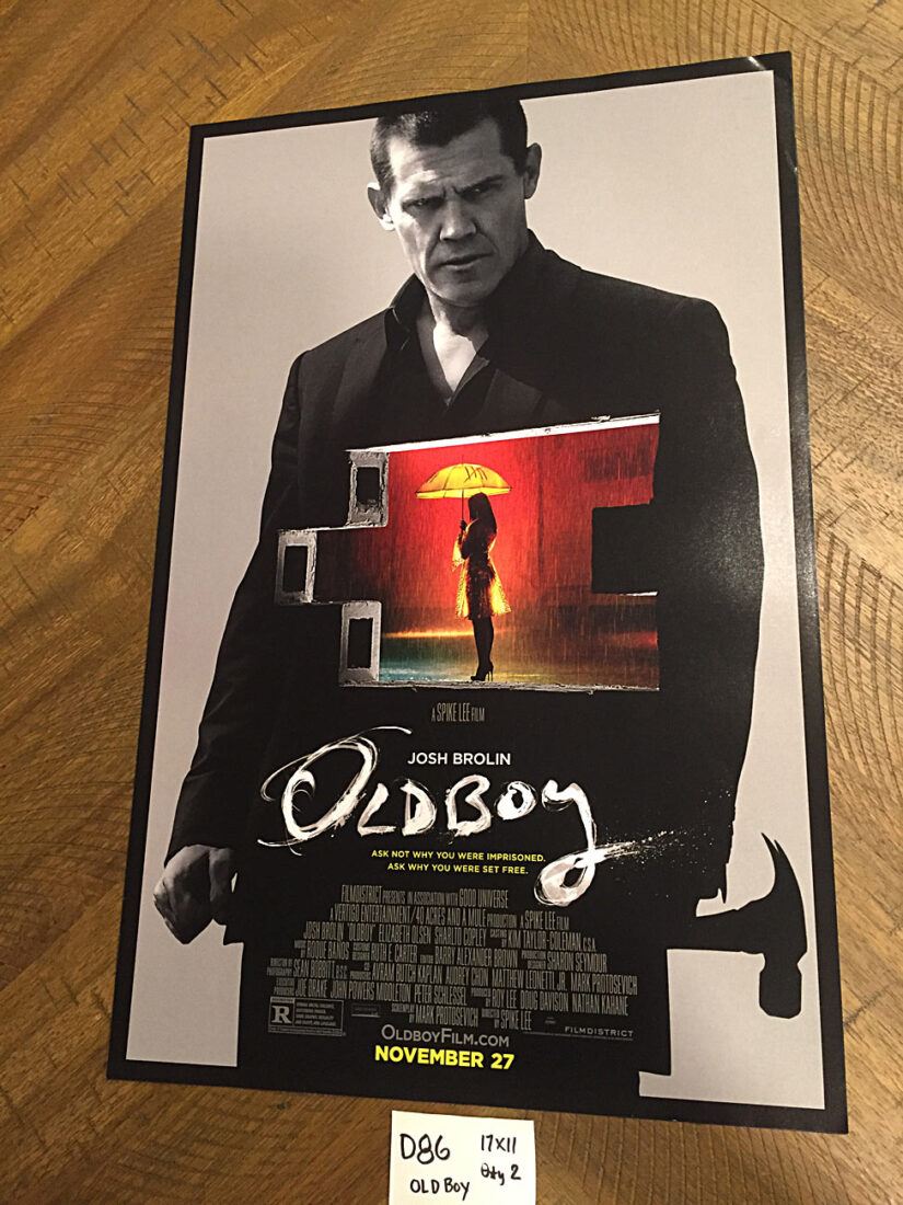 Oldboy (2013) Comic-Con Exclusive 11×17 inch Movie Poster [D86]