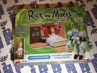 McFarlane Builds Rick and Morty Adult Swim You Shall Now Call Me Snowball Construction Set