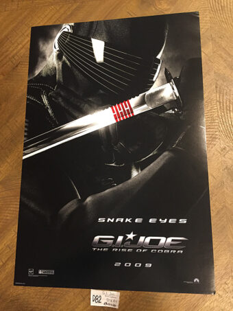 G.I. Joe: The Rise of Cobra 13×20 inch Movie Poster – Snake Eyes Character Portrait (2009) [D82]