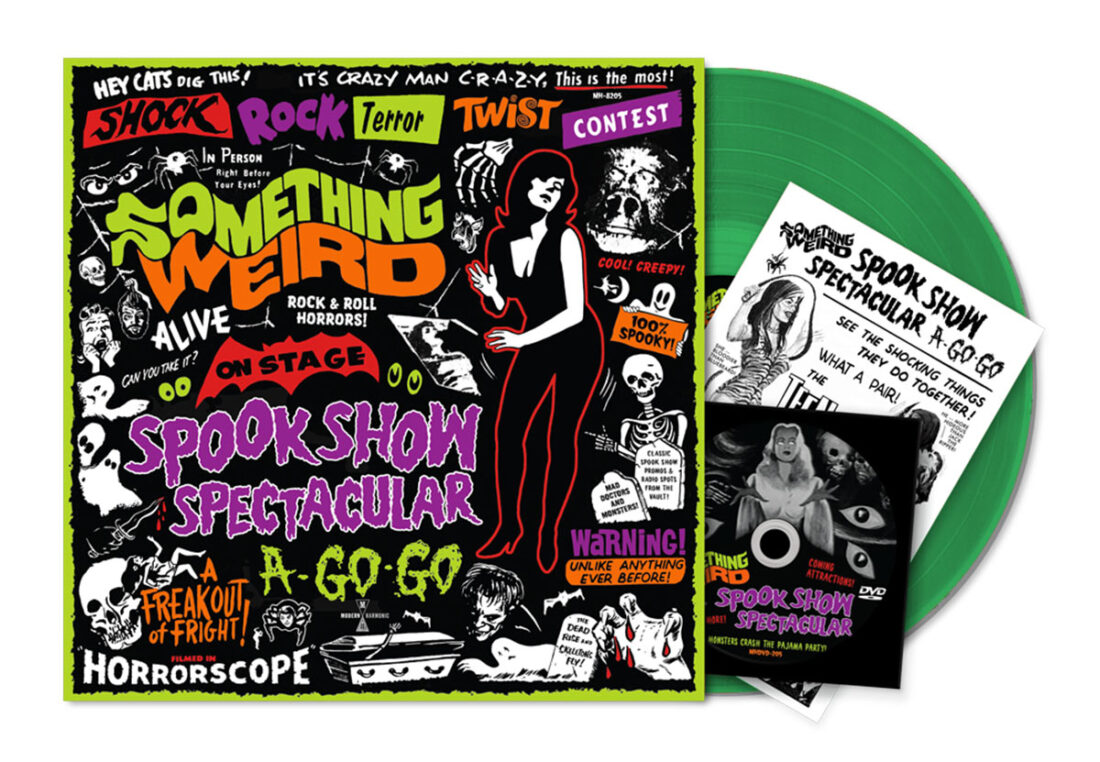 Something Weird Presents Spook Show Spectacular A-Go-Go Green Vinyl Edition + DVD + Collectible Zine