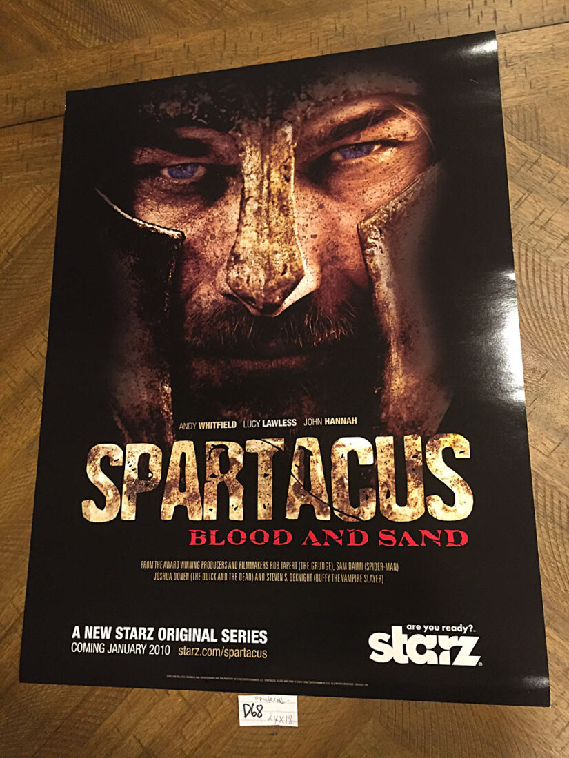 Spartacus: Blood and Sand 18×24 inch Original Promotional Poster (2010) [D68]