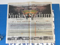 The Sunday Star Ledger Yankee Stadium Final Season Pullout Timeline Spread, Jennifer Lopez Full Page Perfume Ad (March 30, 2008) A14