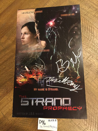 The Strand Prophecy 8.5 x 14 inch Promotional Poster Signed by Creator J.B.B. Winner [D96]