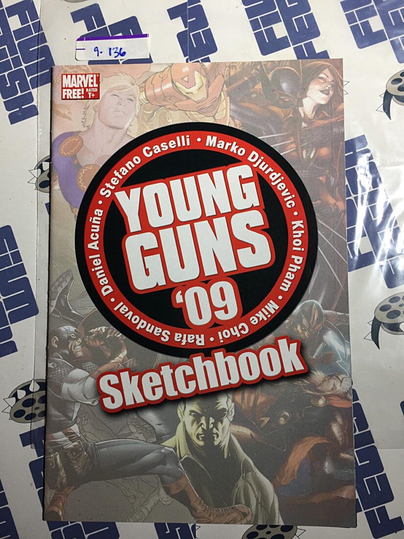 Marvel Young Guns 2009 Sketchbook Promotional Convention Giveaway [9136]