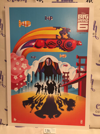Big Hero 6 Original 13 x 19 inch Card Stock Promotional Movie Poster Print (2014) [I80]