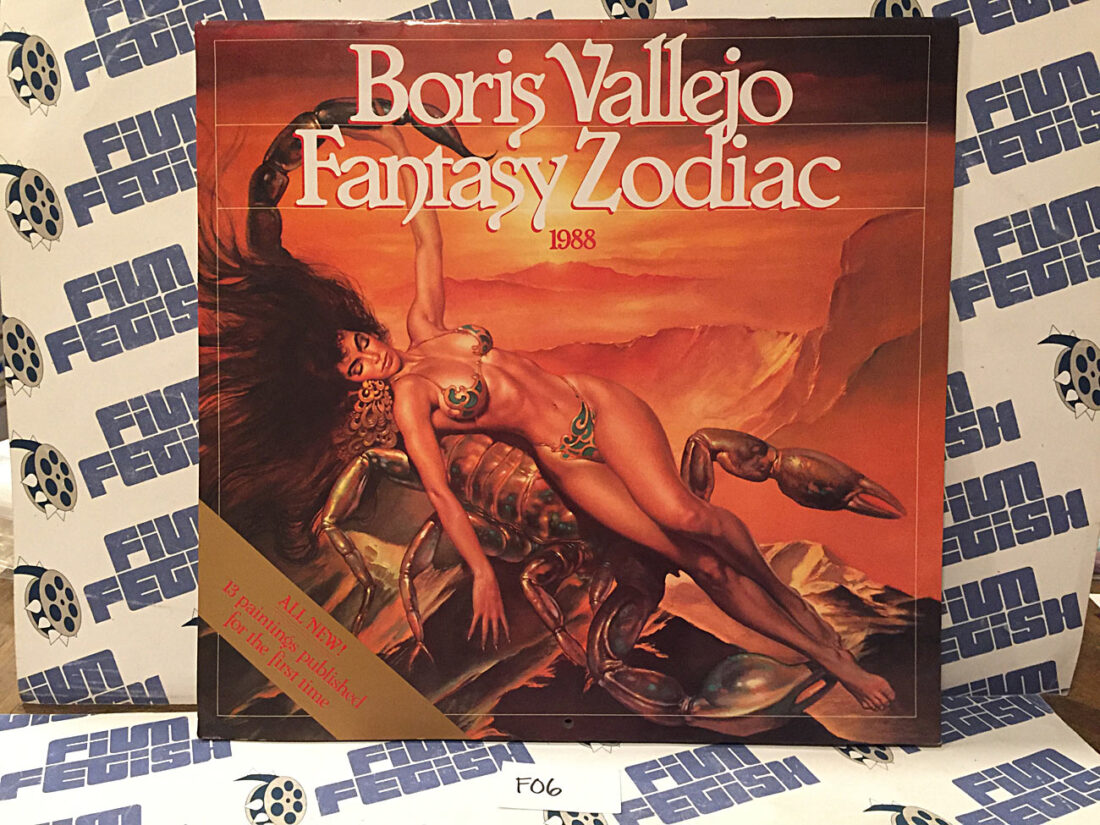 Boris Vallejo Fantasy Zodiac Calendar 1988 [F06]