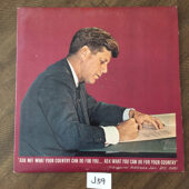 President John Fitzgerald Kennedy Memorial Tribute Original Vinyl Edition [J59]