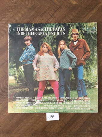 The Mamas and the Papas 16 of Their Greatest Hits Vinyl – California Dreamin’ [J39]