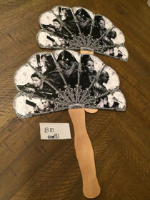 The Man With the Iron Fists RARE Set of 2 Promotional Hand Fans [B10]