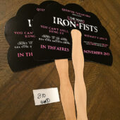 The Man With the Iron Fists RARE Set of 2 Promotional Hand Fans [B10]