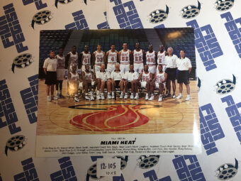 Miami Heat 1993-1994 Official Team 10×8 inch Publicity Photo [12105]